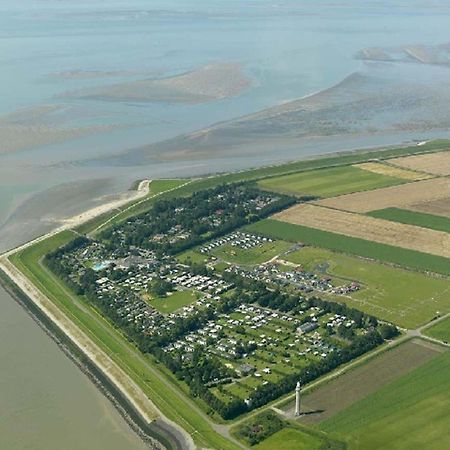 Campingplatz Scheldeoord Zeeland Neben Einem Sandstrand Baarland Exteriör bild
